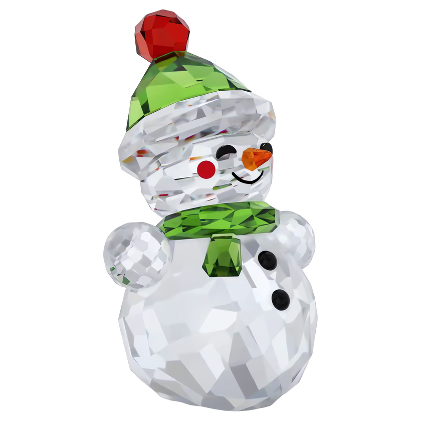 swarovski holiday cheers rocking snowman