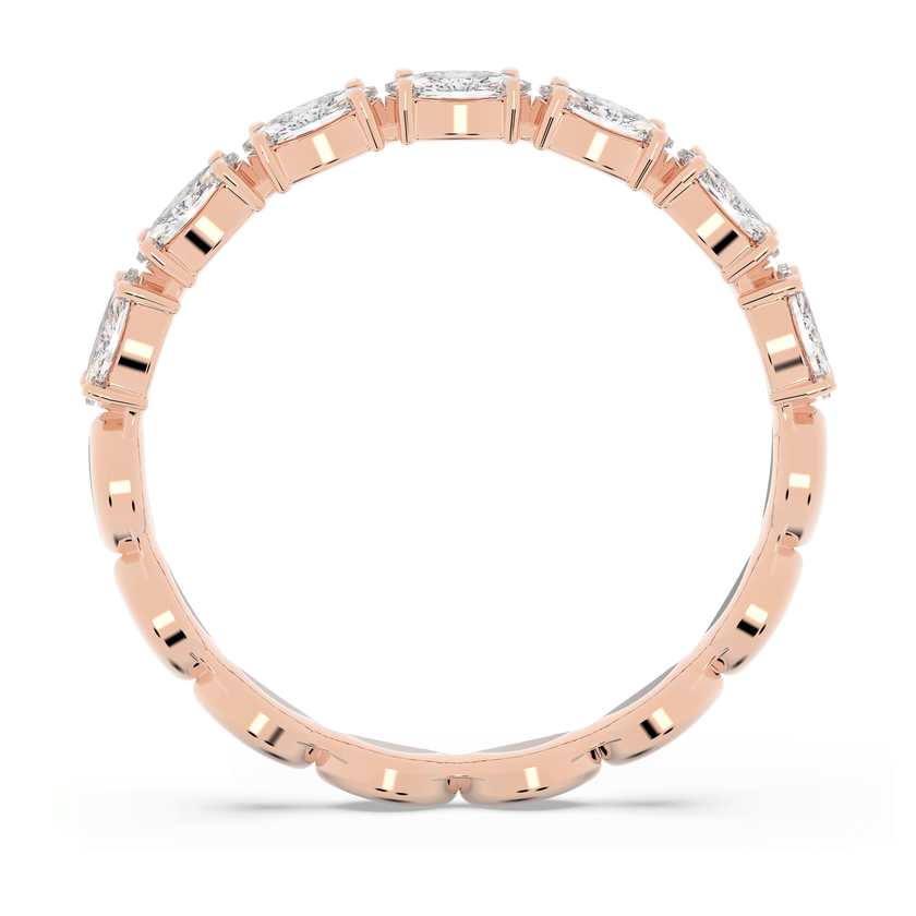swarovski matrix vittore ring  marquise cut  white  rose gold tone plated