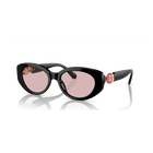 swarovski sunglasses cat eye shape sk6002el multicolored