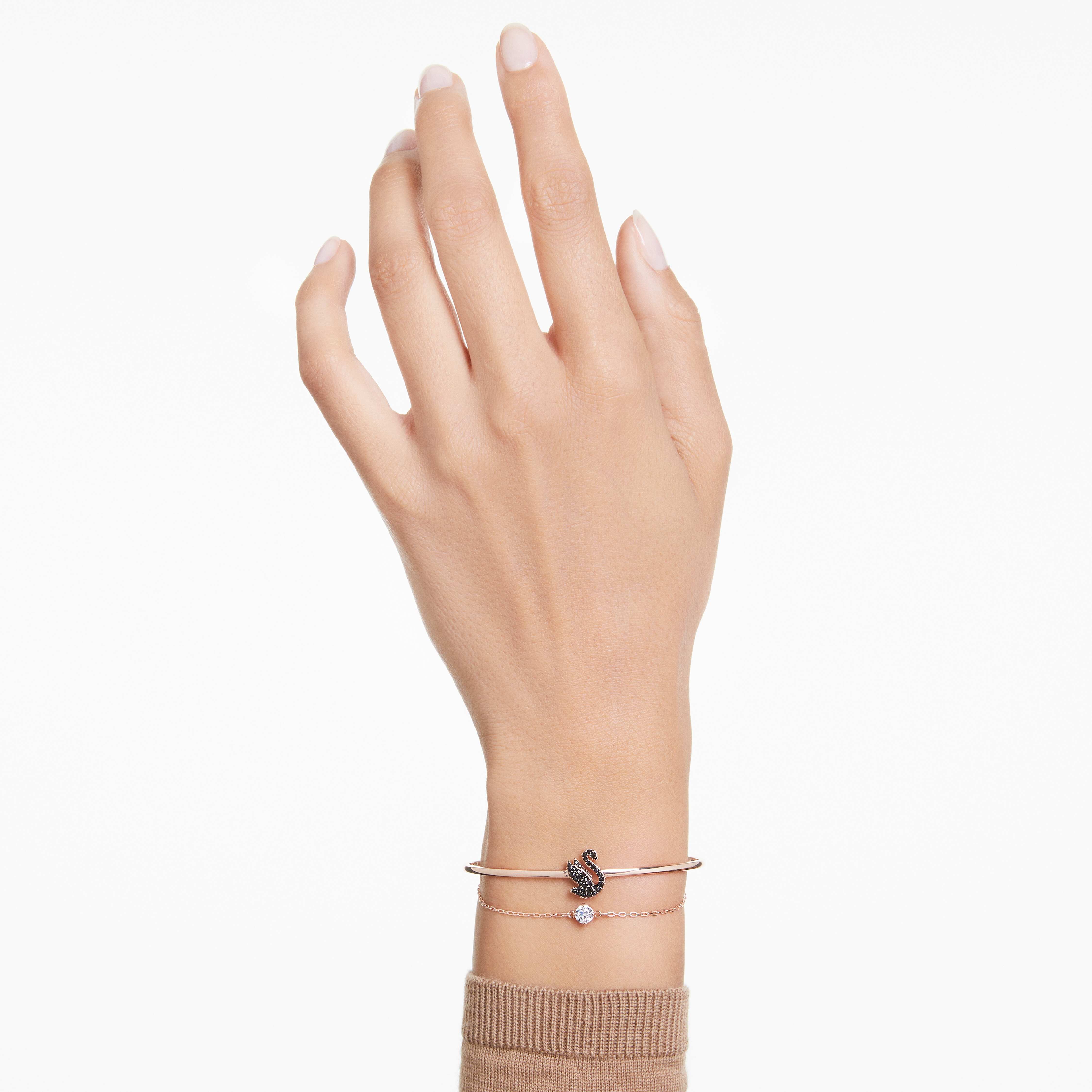 Swarovski swan bangle sale