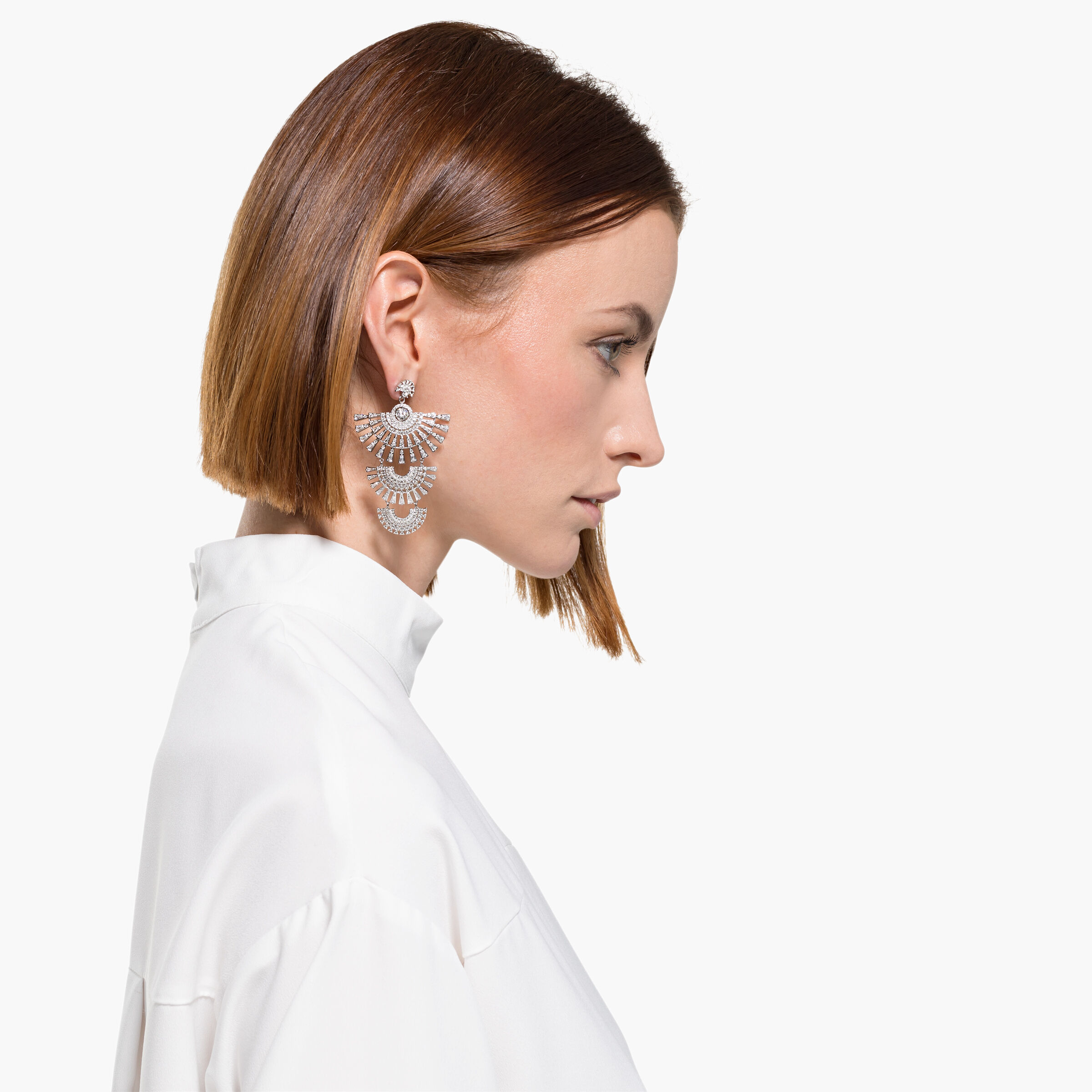 Buy Swarovski Swarovski Sparkling Dance Dial Up Pierced Earrings