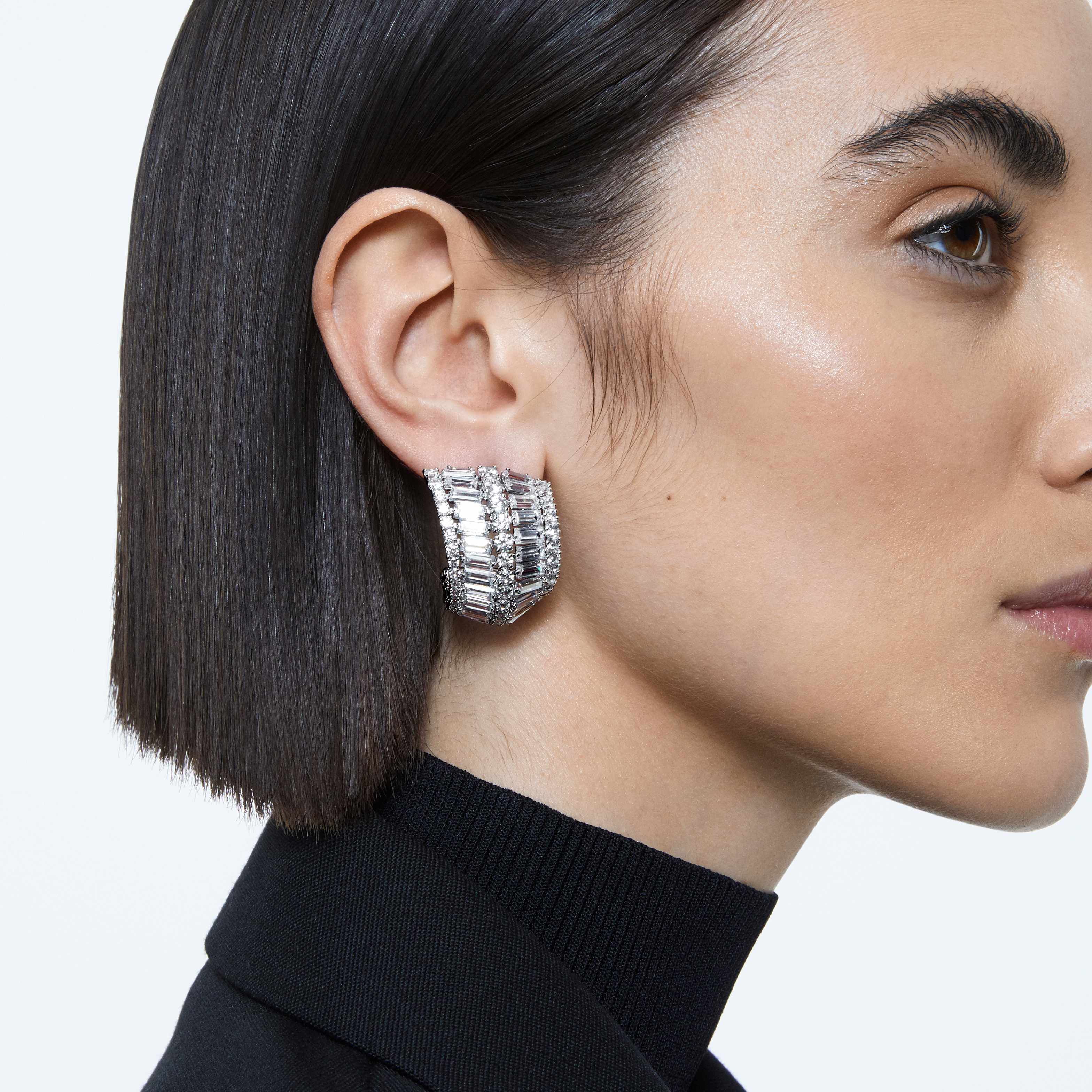 Large discount swarovski earrings