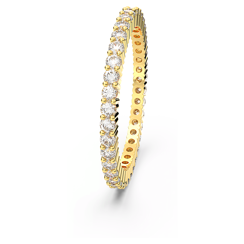 swarovski vittore ring  white  gold tone plated