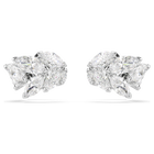 swarovski mesmera ear cuffs  marquise cut  white  rhodium plated