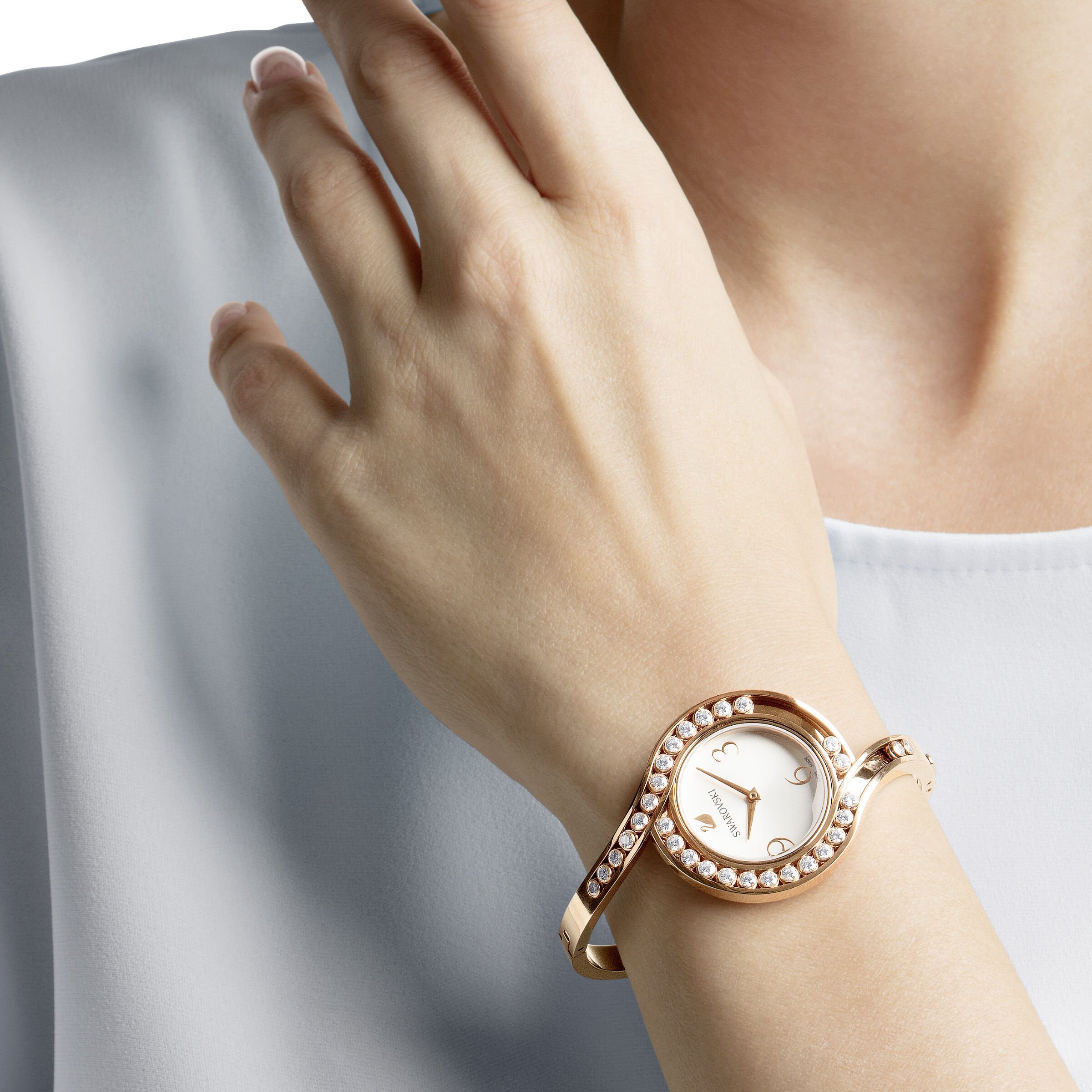 Swarovski hotsell bangle watch