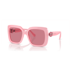 swarovski sunglasses oversized square shape sk0061el pink