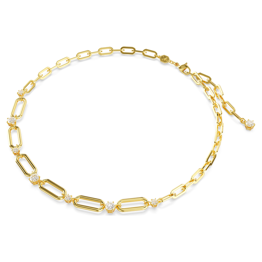 swarovski constella necklace  white  gold tone plated