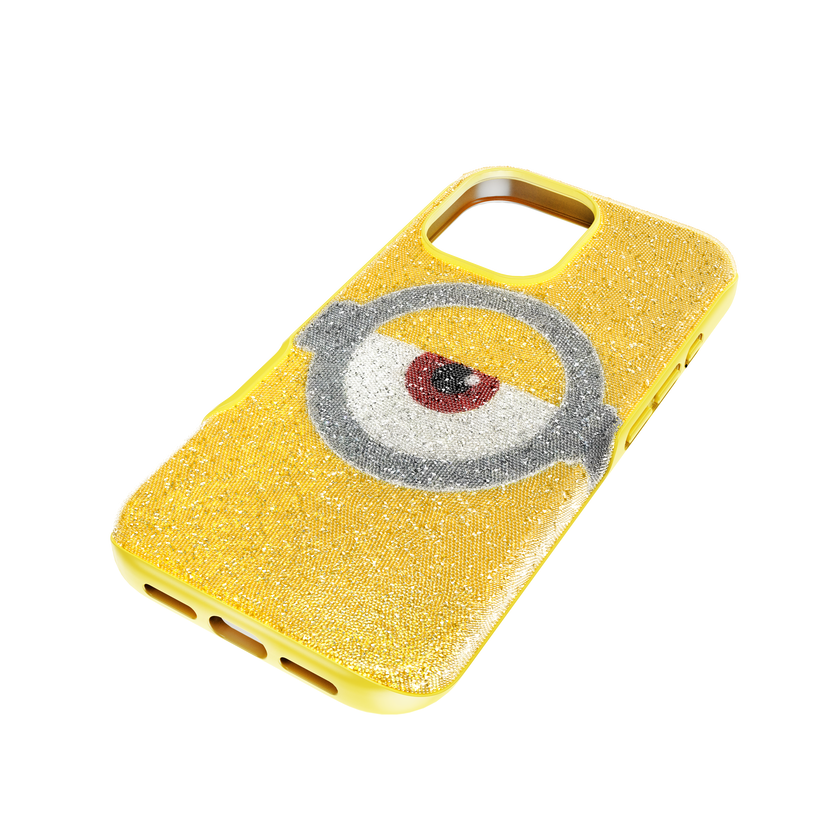 swarovski high smartphone case  minions  iphone  17  yellow