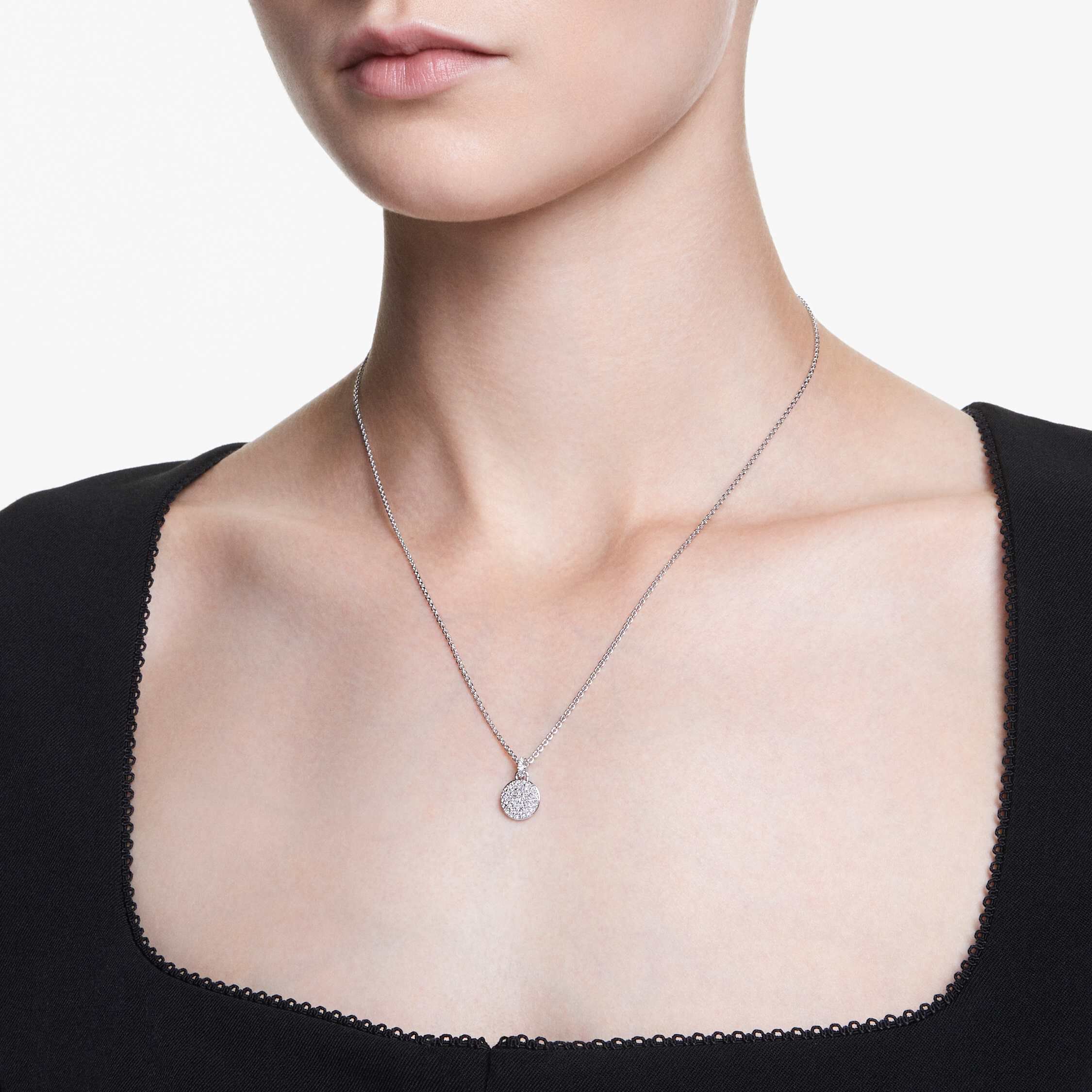 SWAROVSKI Sublima ネックレス 5683446 ロジウム 正規品 スワロフスキー SWAROVSKI ネックレス 5683446 Sublima スブリム