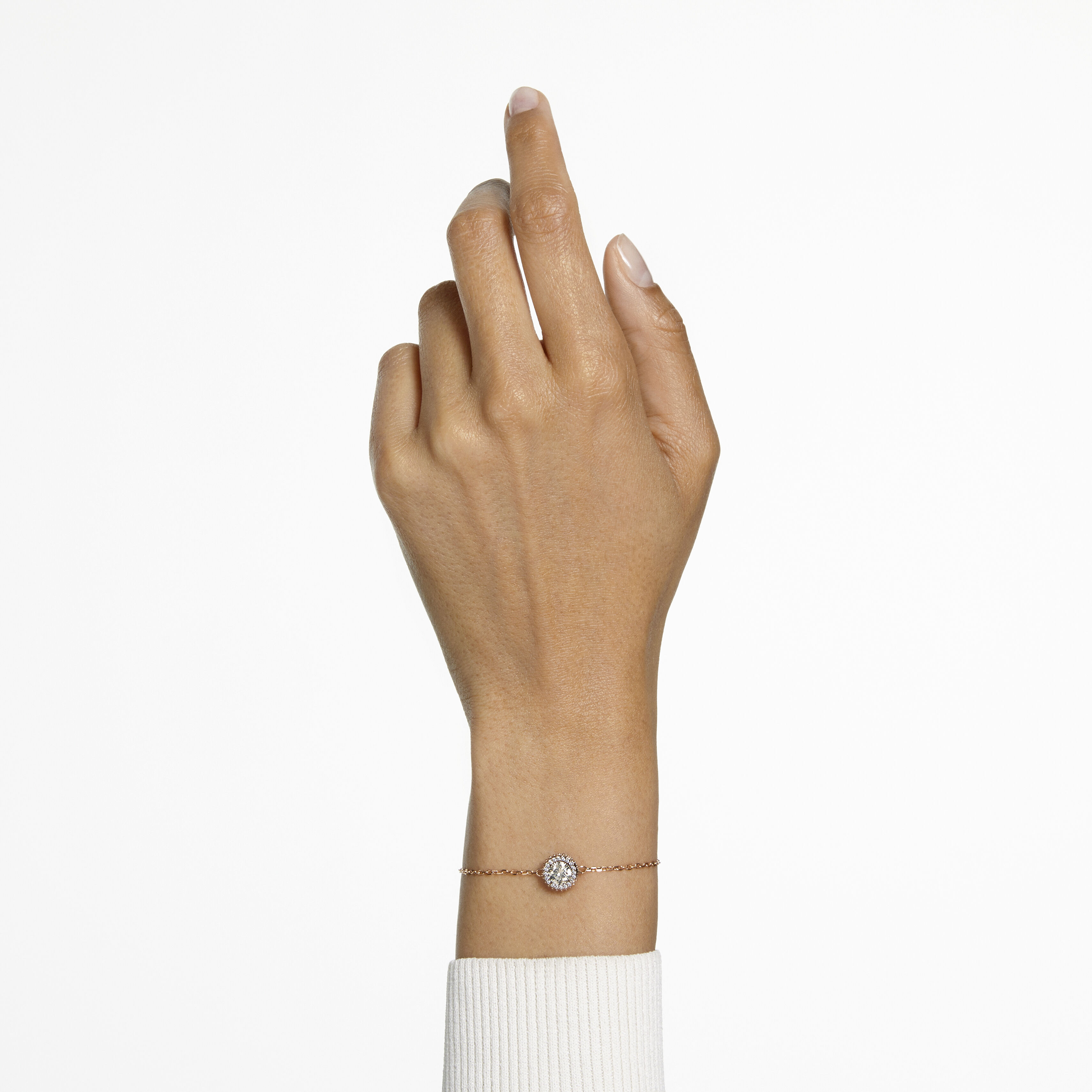 Swarovski love hotsell bracelet rose gold