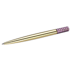 swarovski lucent ballpoint pen purple gold tone plated