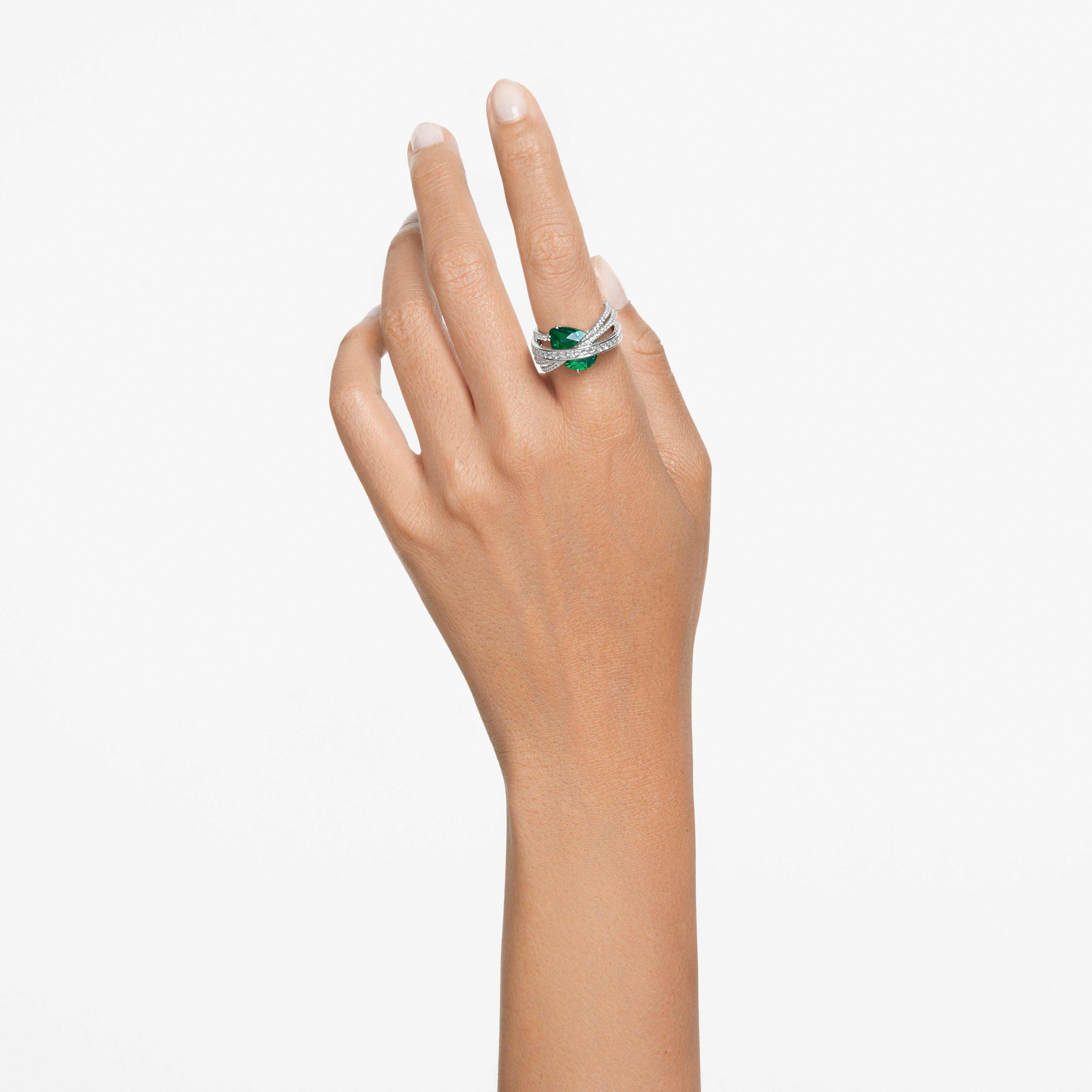Swarovski attract new arrivals cocktail ring