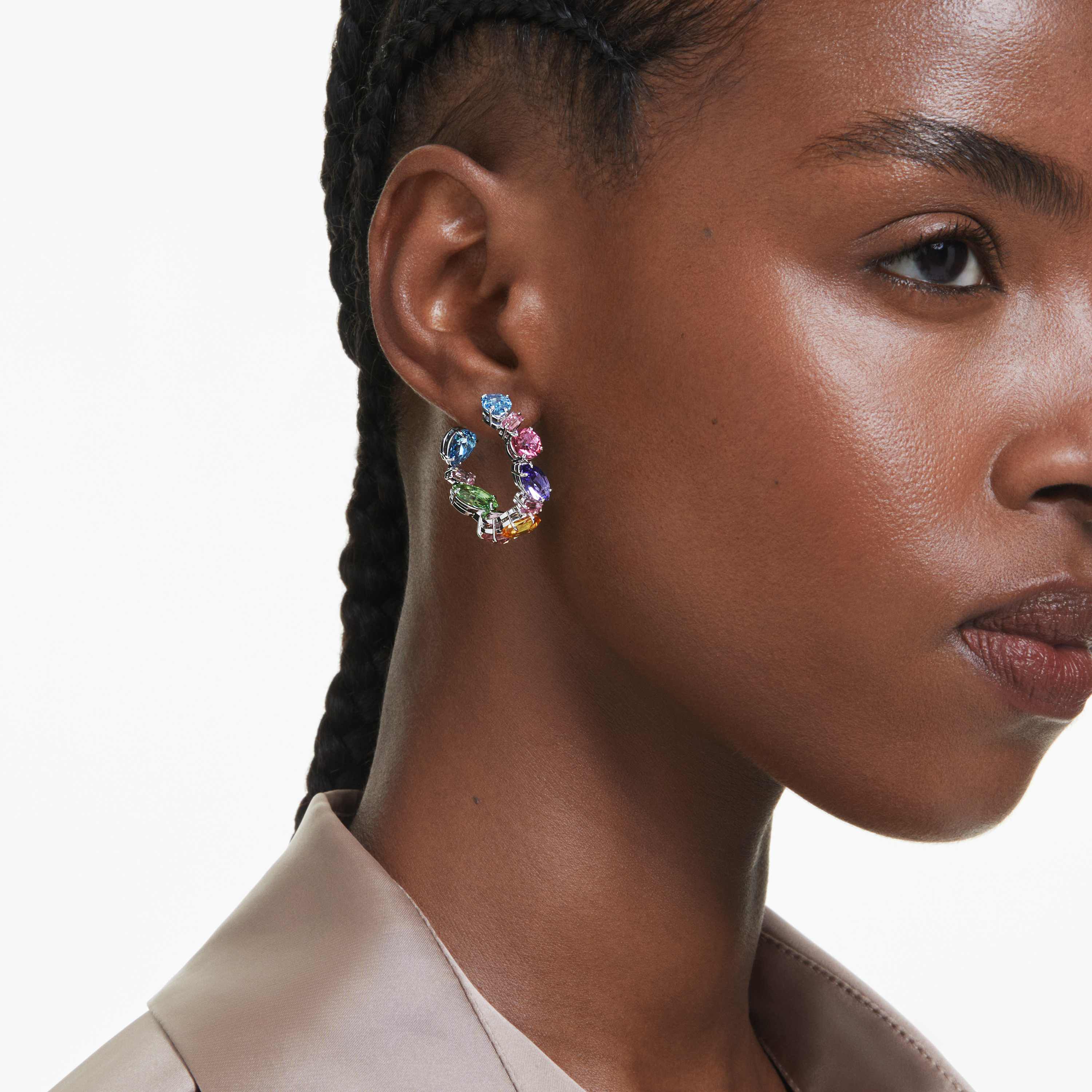 Small swarovski earrings hotsell