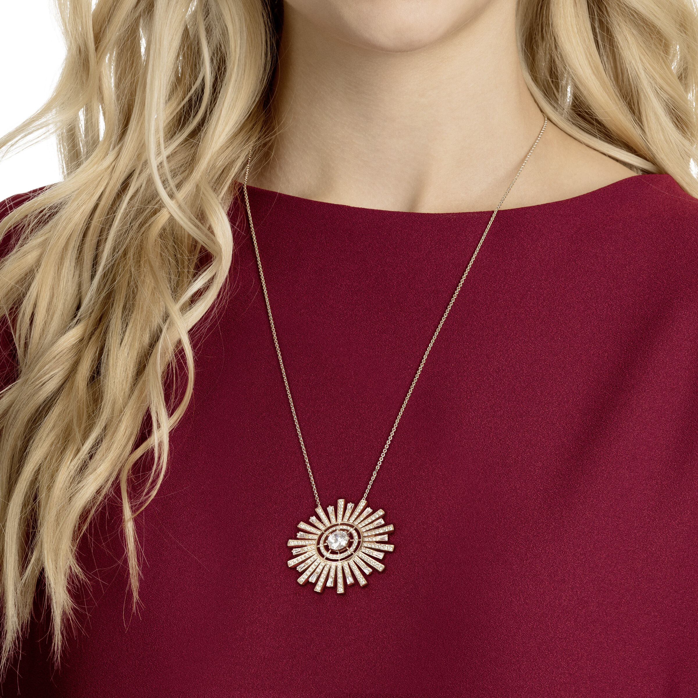 Swarovski deals sun necklace