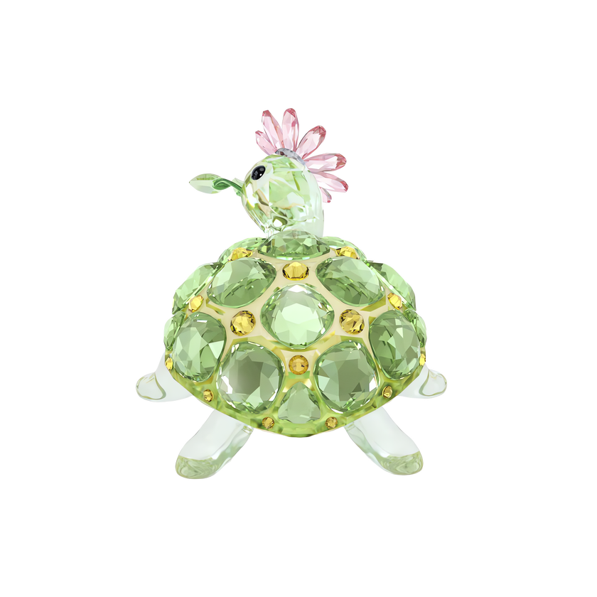 swarovski idyllia tortoise and daisy