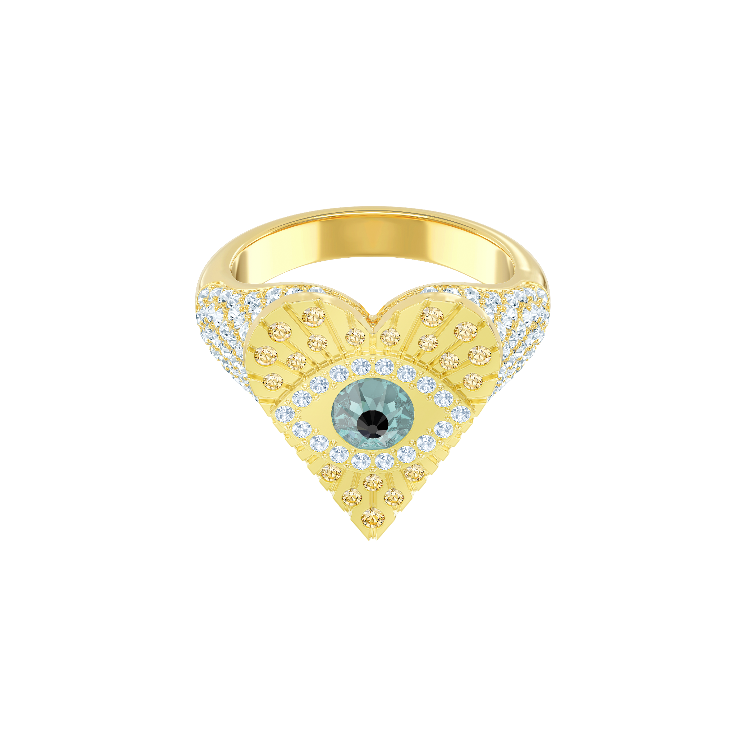 swarovski lucky goddess ring