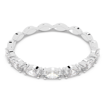 swarovski matrix vittore ring  marquise cut  white  rhodium plated