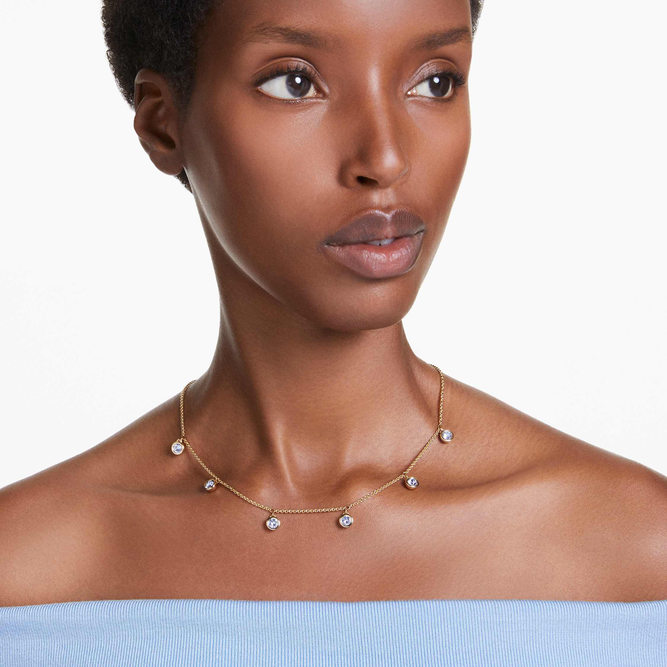 Light blue necklace new arrivals