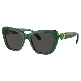 swarovski sunglasses square shape sk6018 green