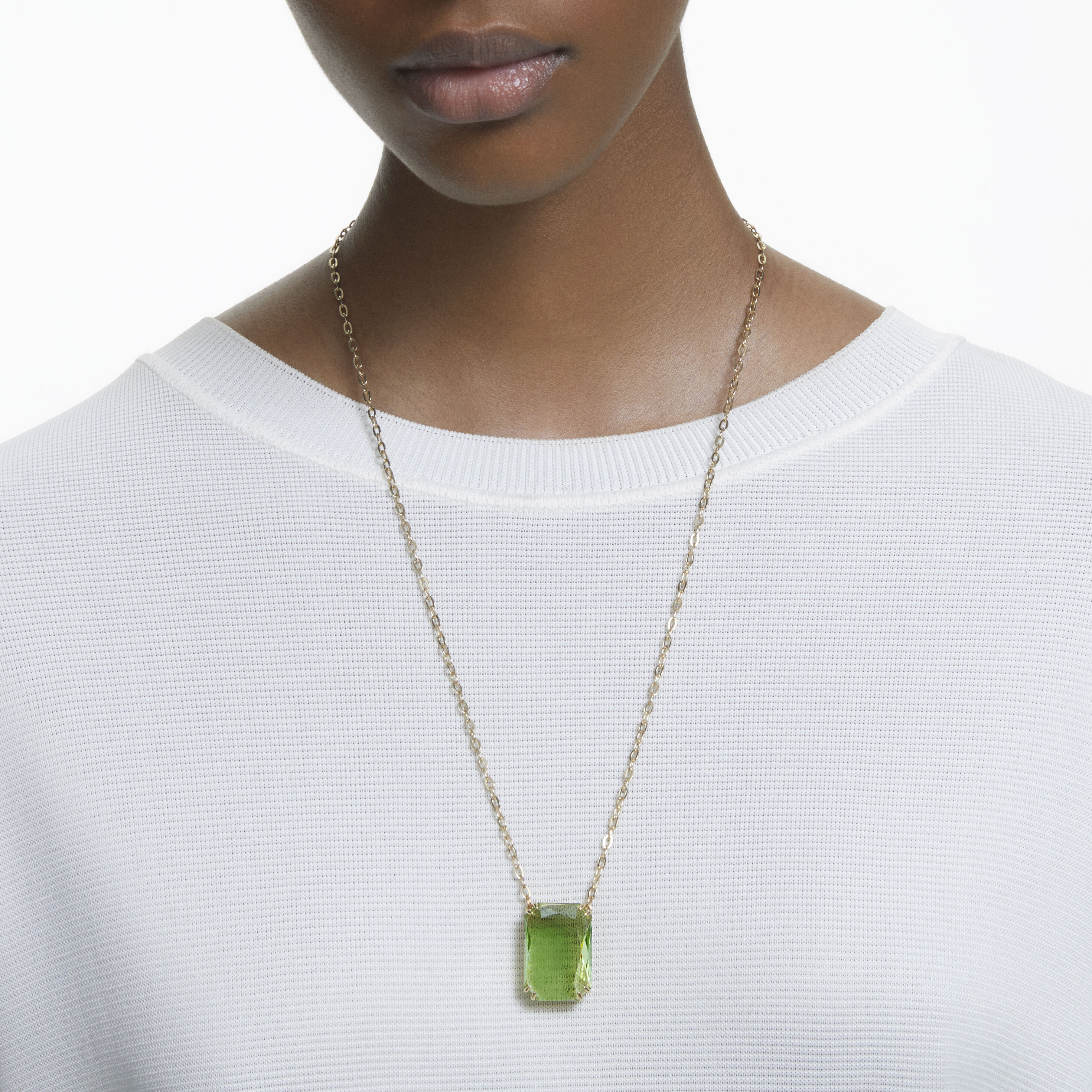 Swarovski sales peridot necklace