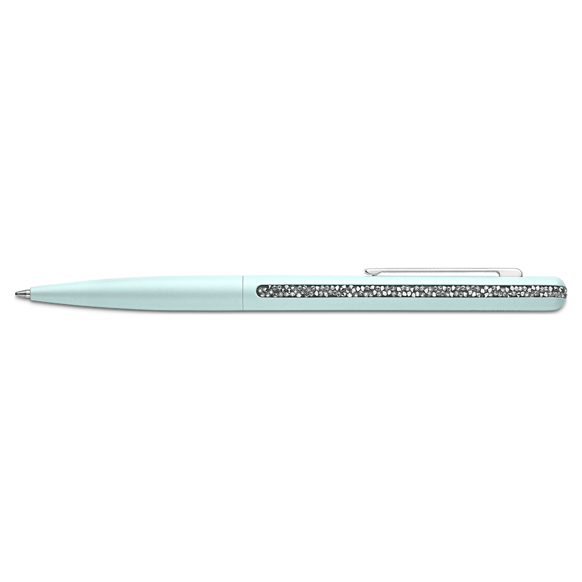 swarovski crystal shimmer ballpoint pen  light green  chromed plated