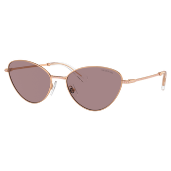 swarovski sunglasses cat eye shape sk7014 purple