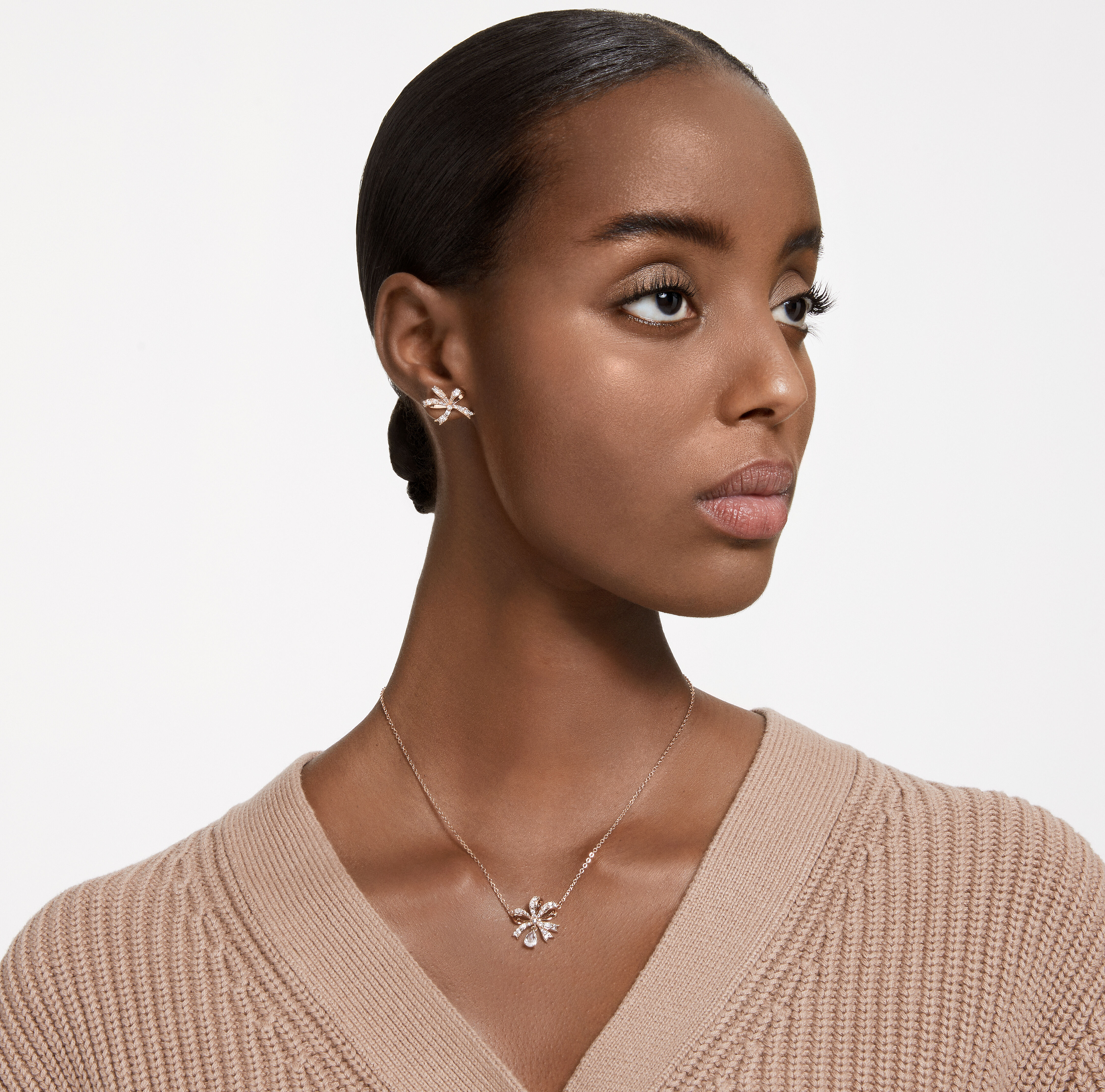 Rose gold discount tone plated