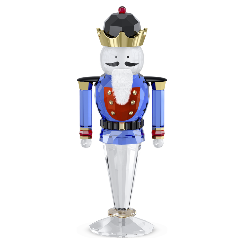 swarovski holiday cheers nutcracker  blue