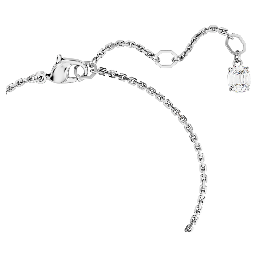swarovski mesmera bracelet  mixed cuts  green  rhodium plated
