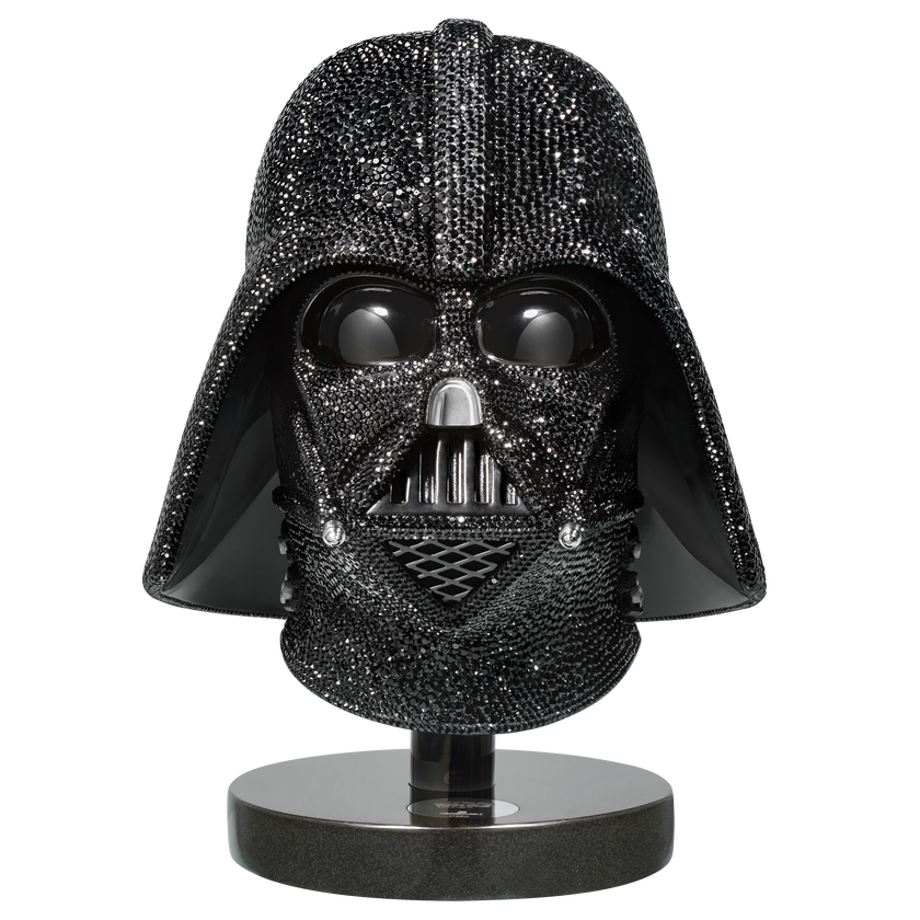 swarovski star wars   darth vader helmet  l e