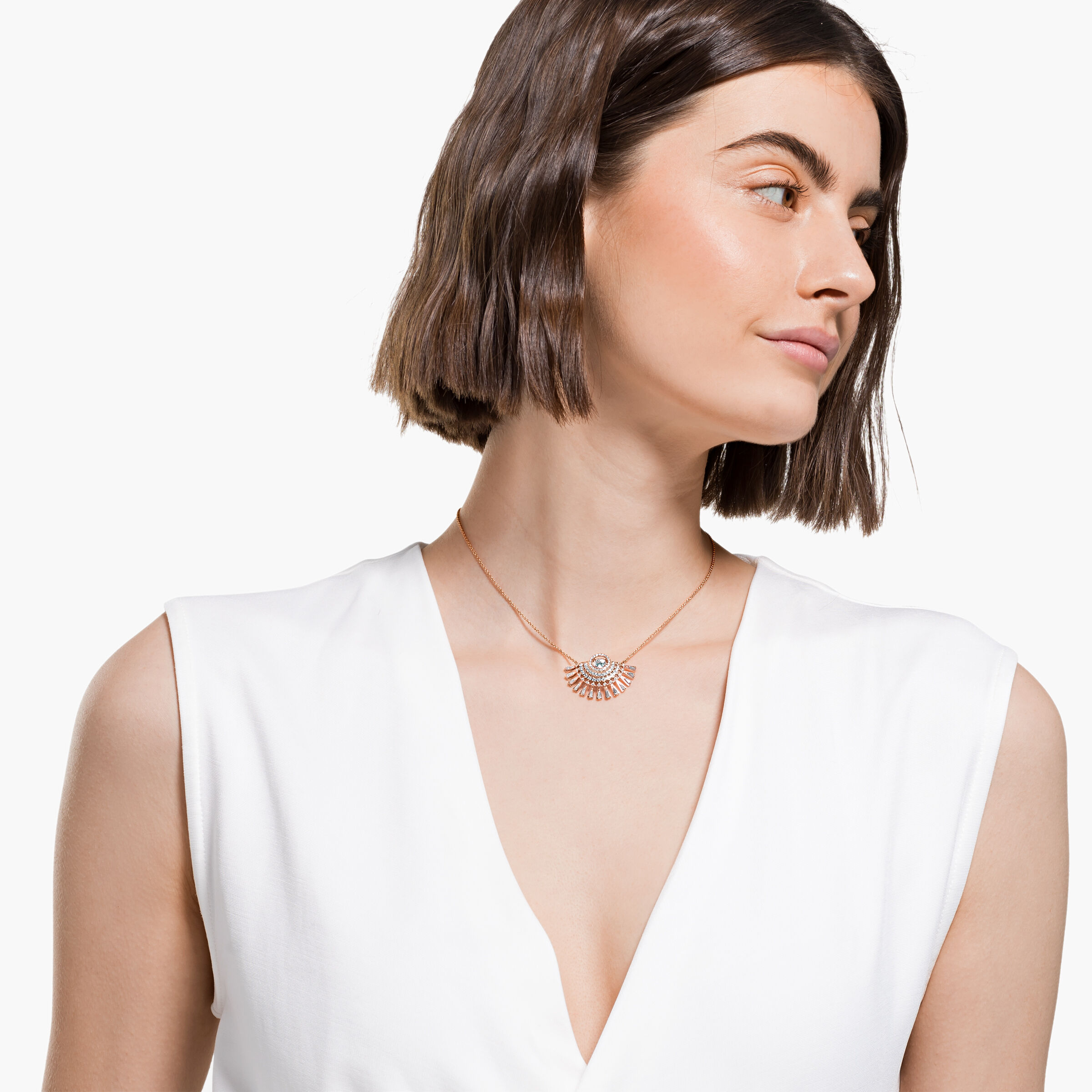 Swarovski clearance short necklace