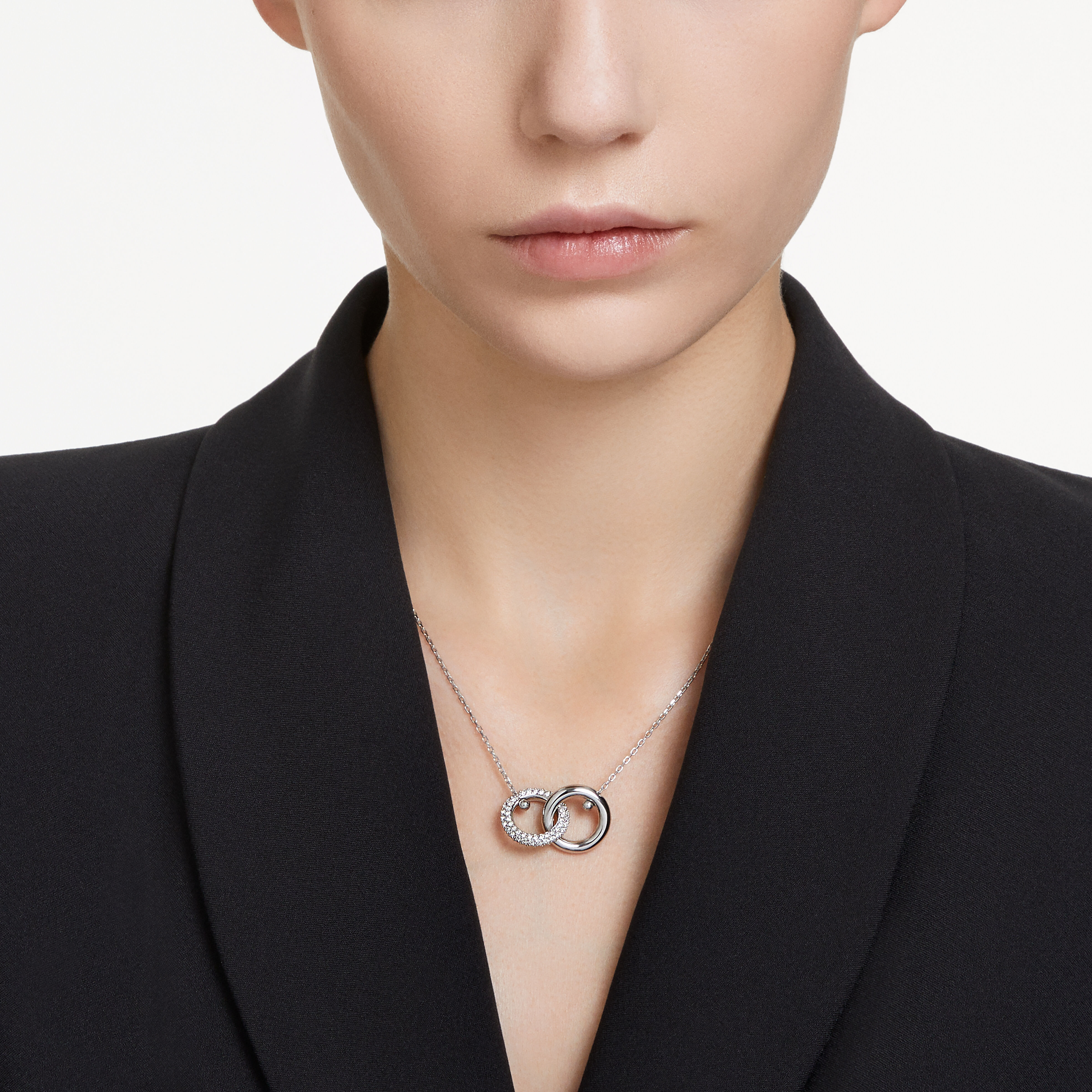Swarovski spirit pendant on sale white rhodium plated