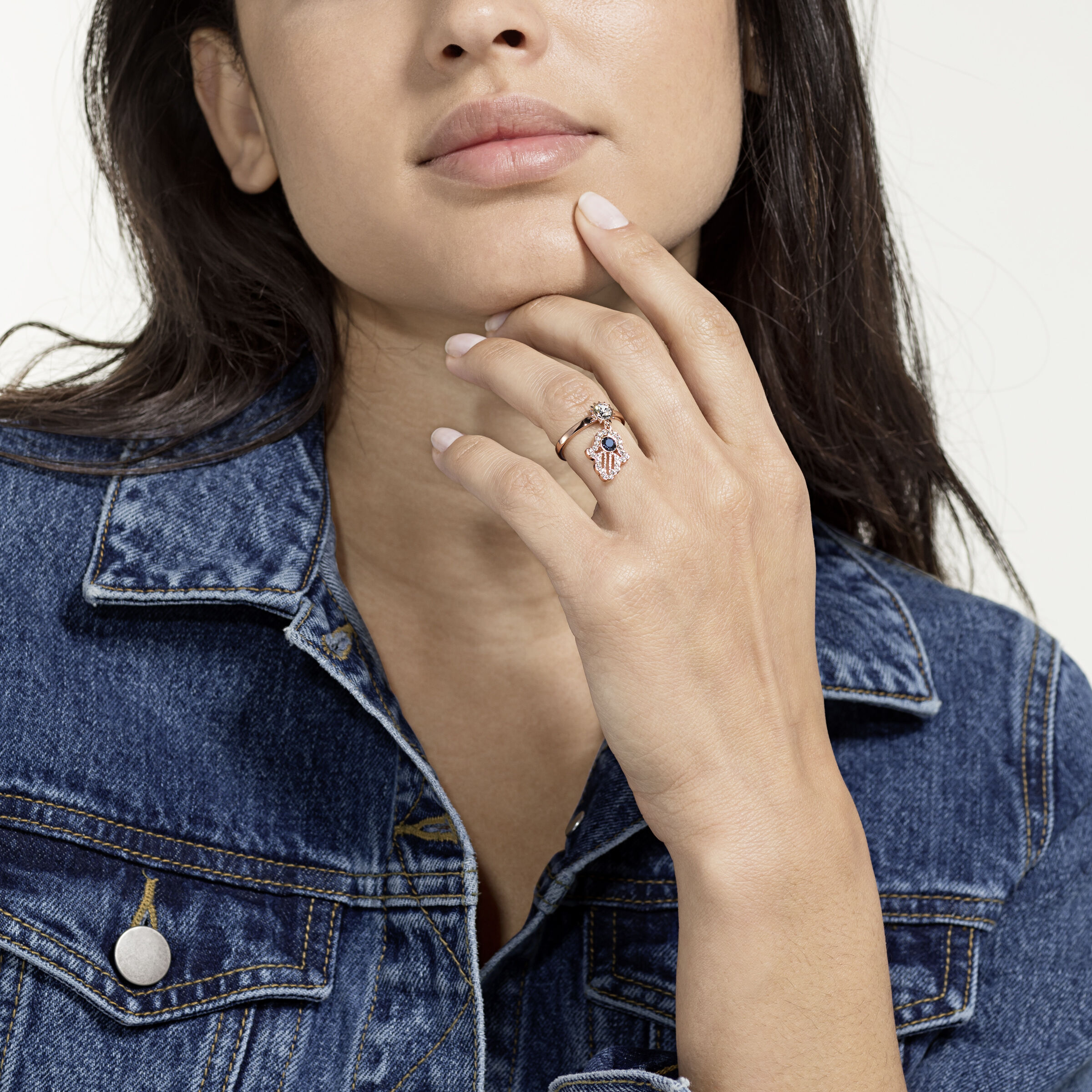 Swarovski symbolic outlet ring