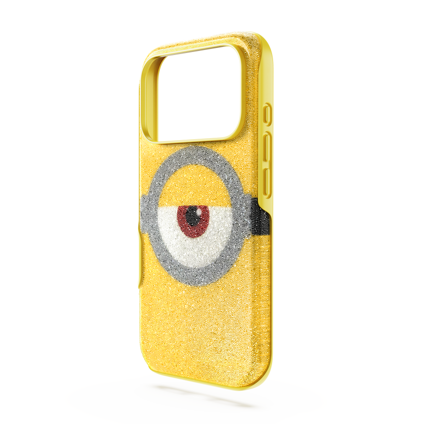 swarovski high smartphone case  minions  iphone  17 pro  yellow