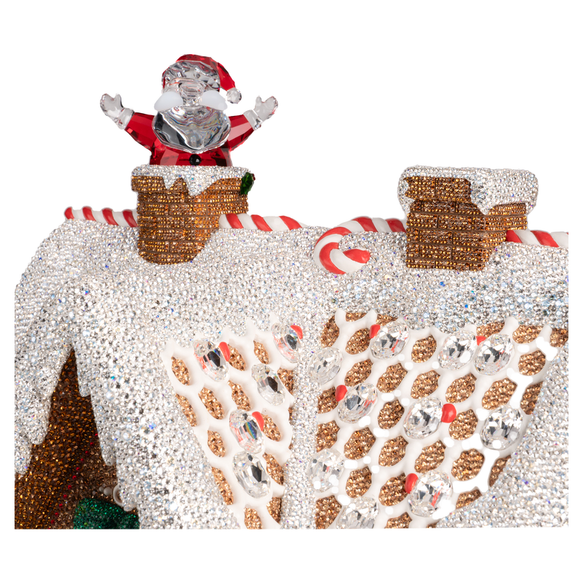 swarovski crystal myriad gingerbread house
