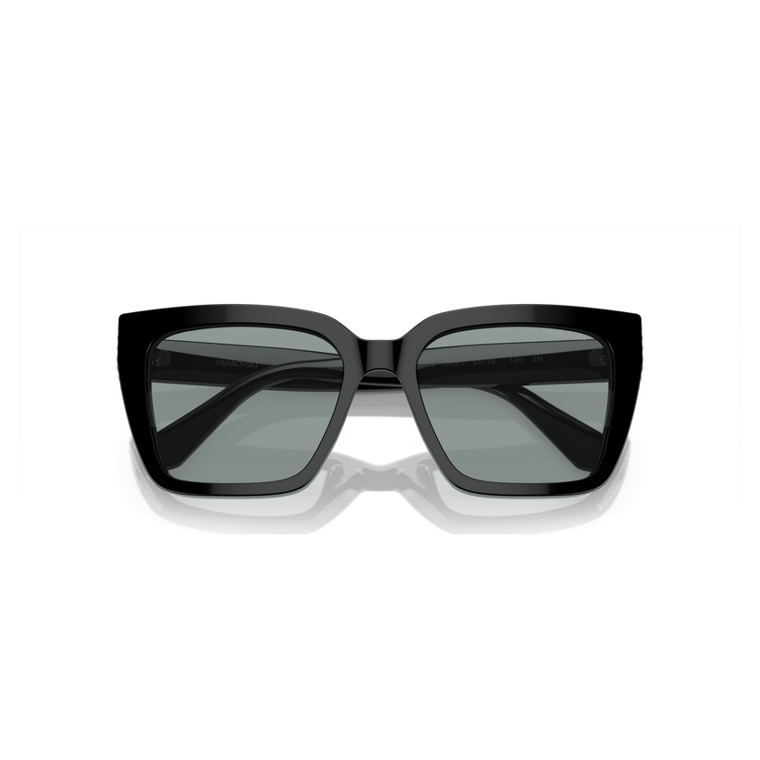 swarovski sunglasses  square shape  sk6013el  black