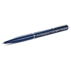 swarovski crystal shimmer glide ballpoint pen blue blue lacquered chrome plated