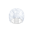 Nirvana Ring, White, Stainless Steel