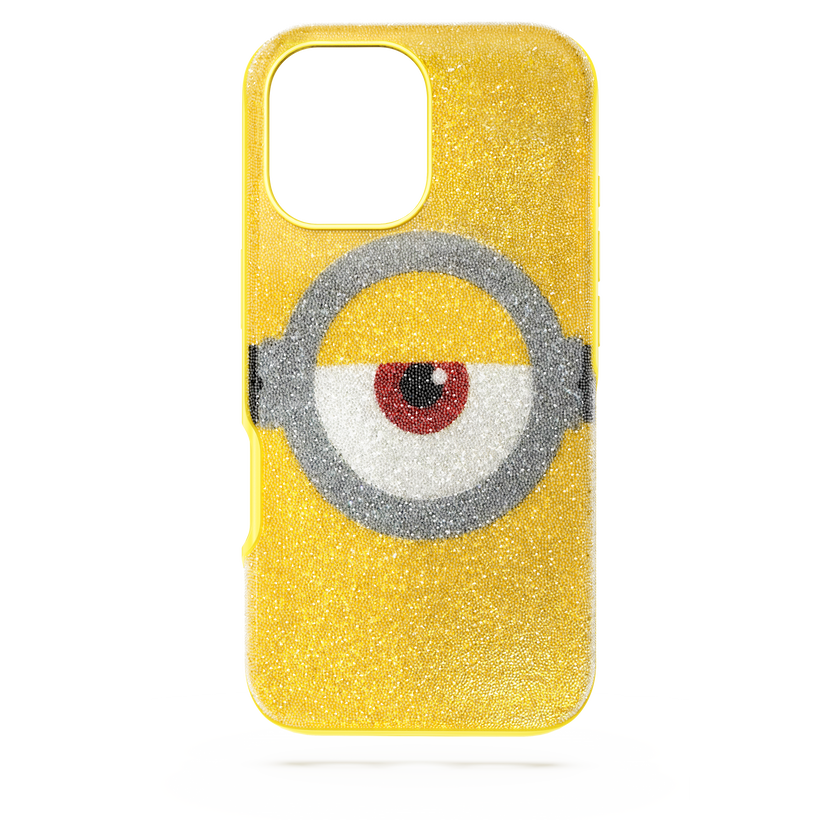 swarovski high smartphone case  minions  iphone  17  yellow