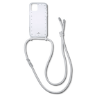 swarovski smartphone necklace case with bumper iphone 11 pro max white