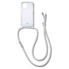 Swarovski Smartphone Necklace Case with Bumper, iPhone® 11 Pro Max, White