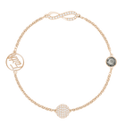 The Swarovski Remix Collection, Infinity Symbol Black, Rose Gold Plated