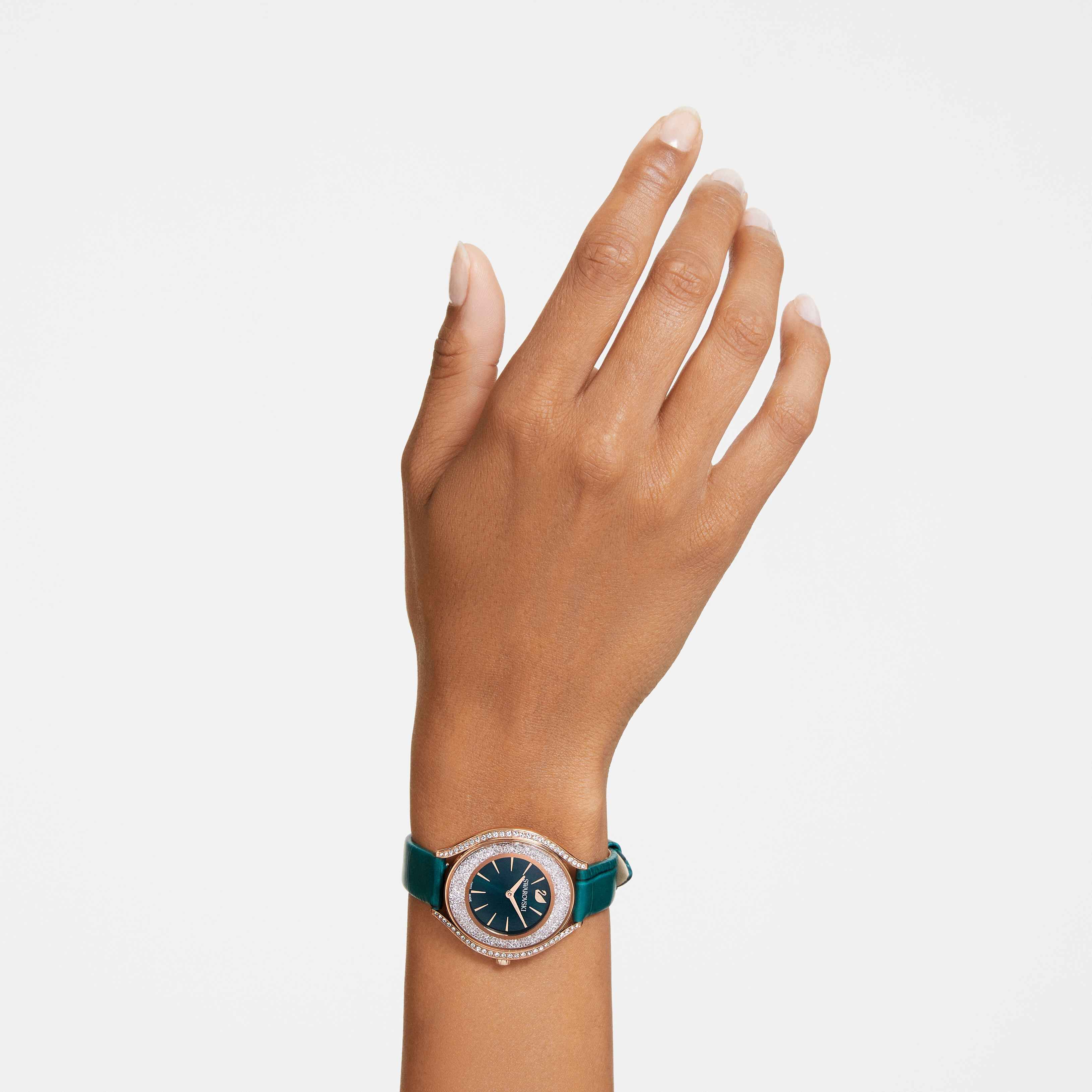 Green swarovski watch outlet