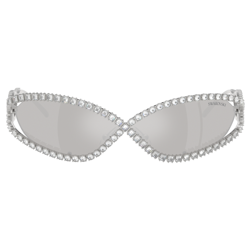 swarovski sunglasses  sk7024  silver tone