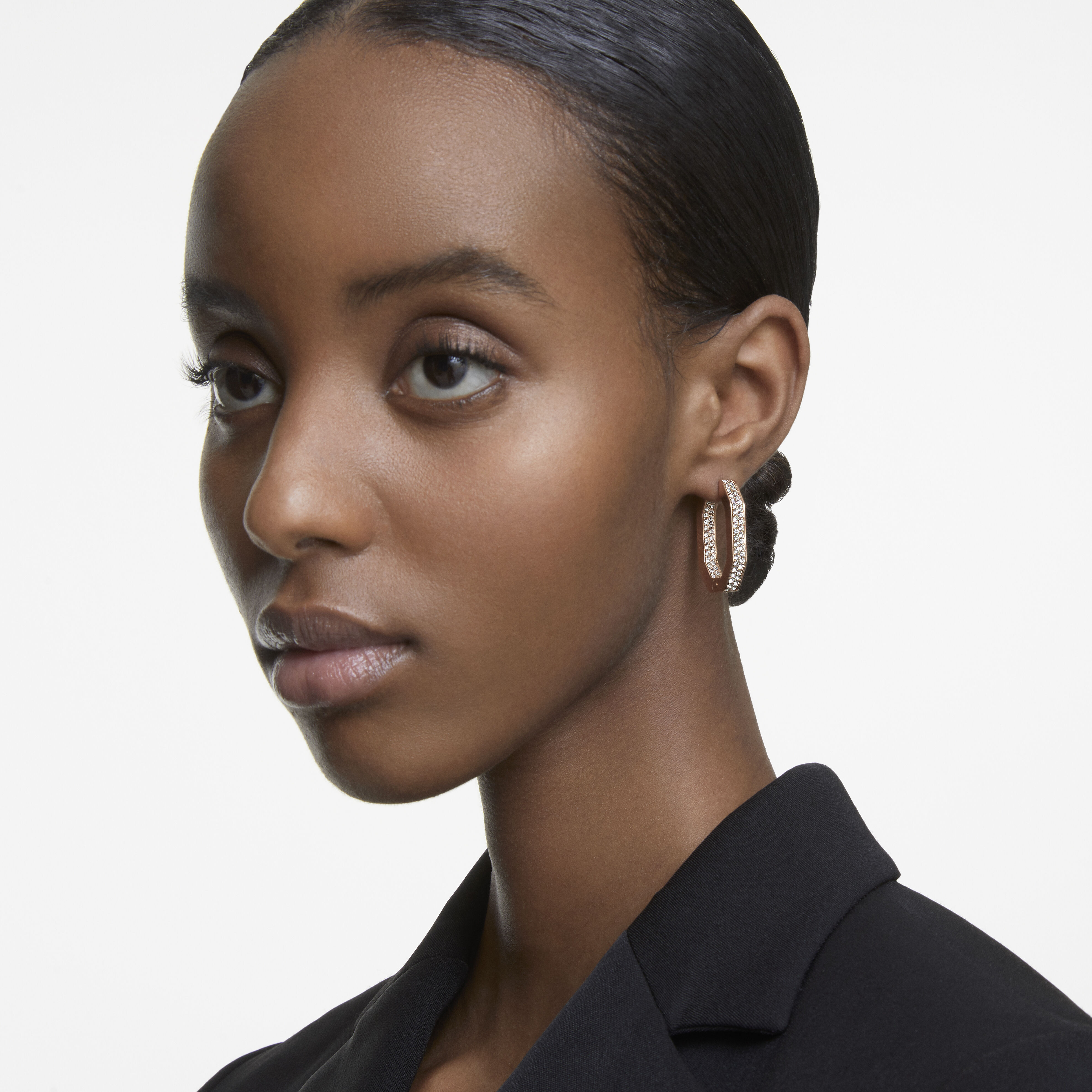 Swarovski genna sale hoop earrings