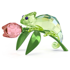 swarovski idyllia chameleon and tulip