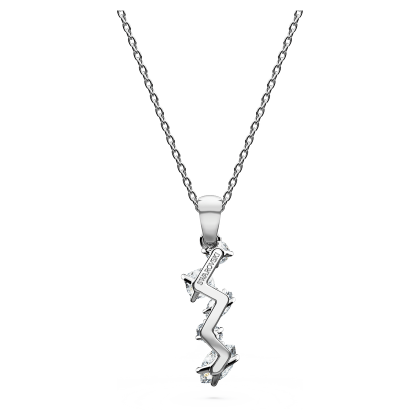 swarovski galaxy pendant  lab grown diamonds 0 9 ct tw  mixed shapes  18k white gold