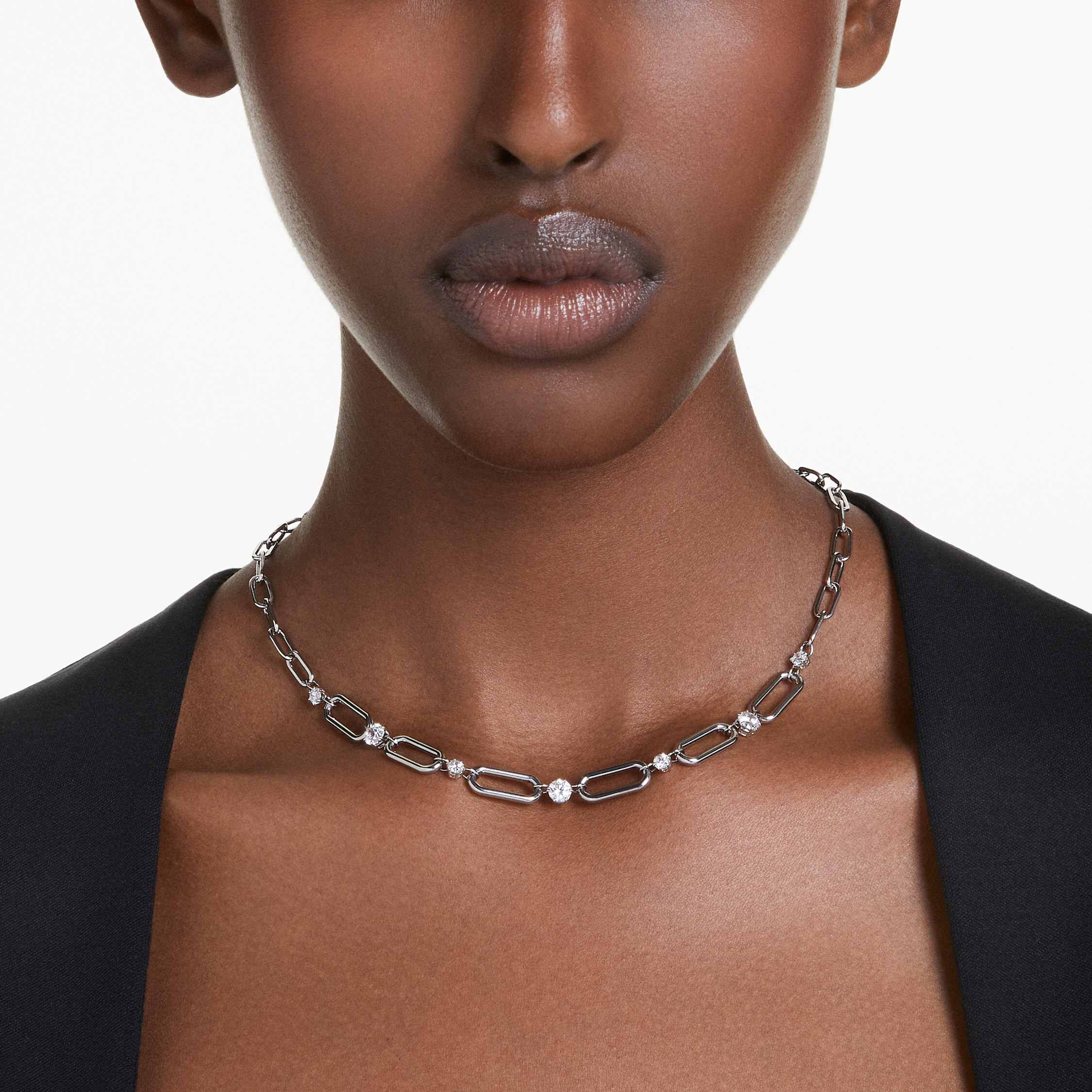 Buy Swarovski Constella necklace White Rhodium plated