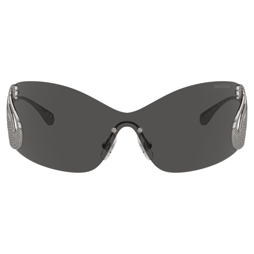 swarovski sunglasses  mask  swan  sk7020  gray