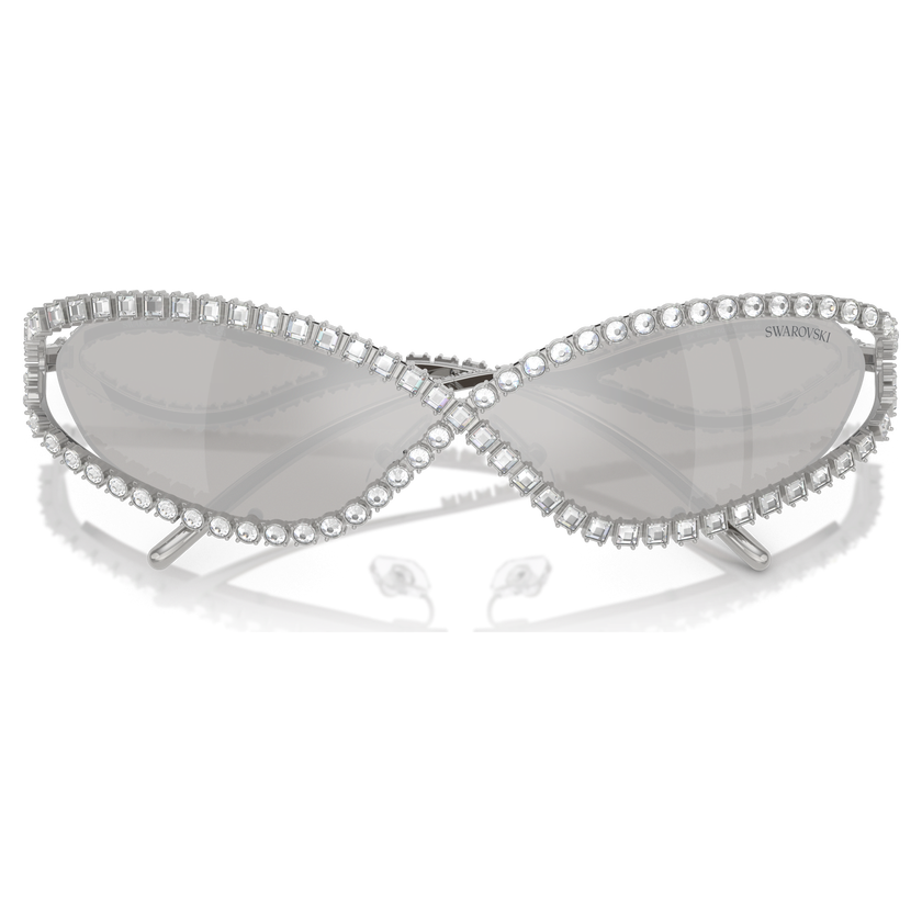 swarovski sunglasses  sk7024  silver tone